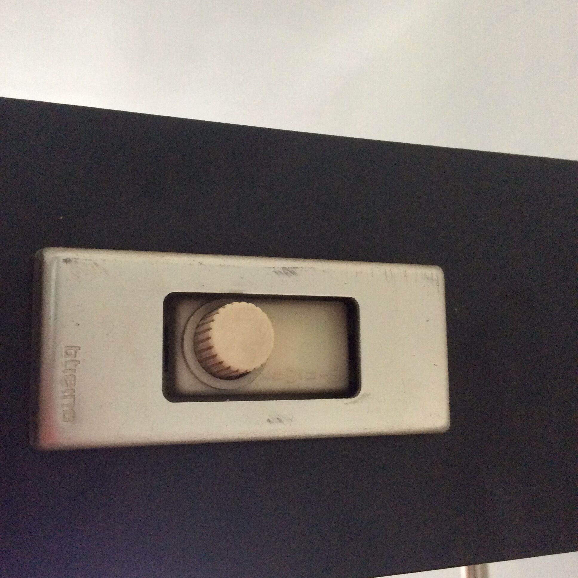 Corner shelf with lighting 1970