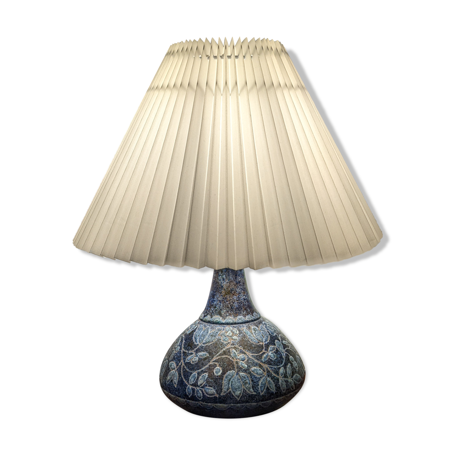 Vintage ceramic lamp, The Potters' Barn