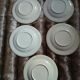 5 assiettes anciennes majolique Longchamp 
