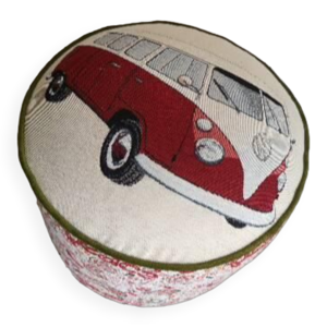 pouf vintage