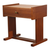 Table de chevet en teck danoise des années 1960