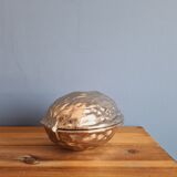 Silver metal nut cracker