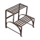 Stepladder 2 steps in metal