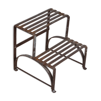 Stepladder 2 steps in metal
