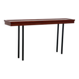 Elegant Italian wooden and metal console