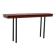 Elégante console italienne en bois et métal