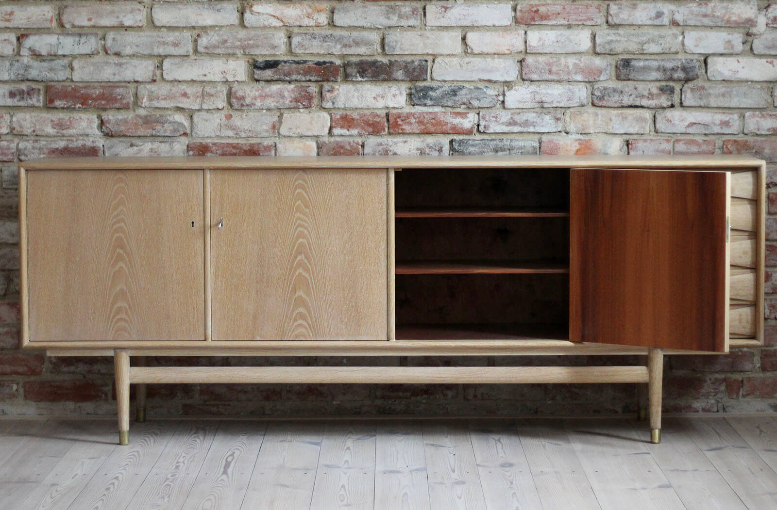 Sven Andersen Sideboard in Oak, Scandinavian Modern, 1950s
