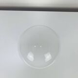 Vintage opaline ball wall lamp from the 60s