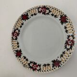 Lot de 8 assiettes à dessert anciennes Orchies Nord