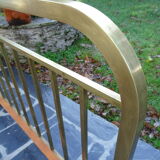 Double art brass art bed