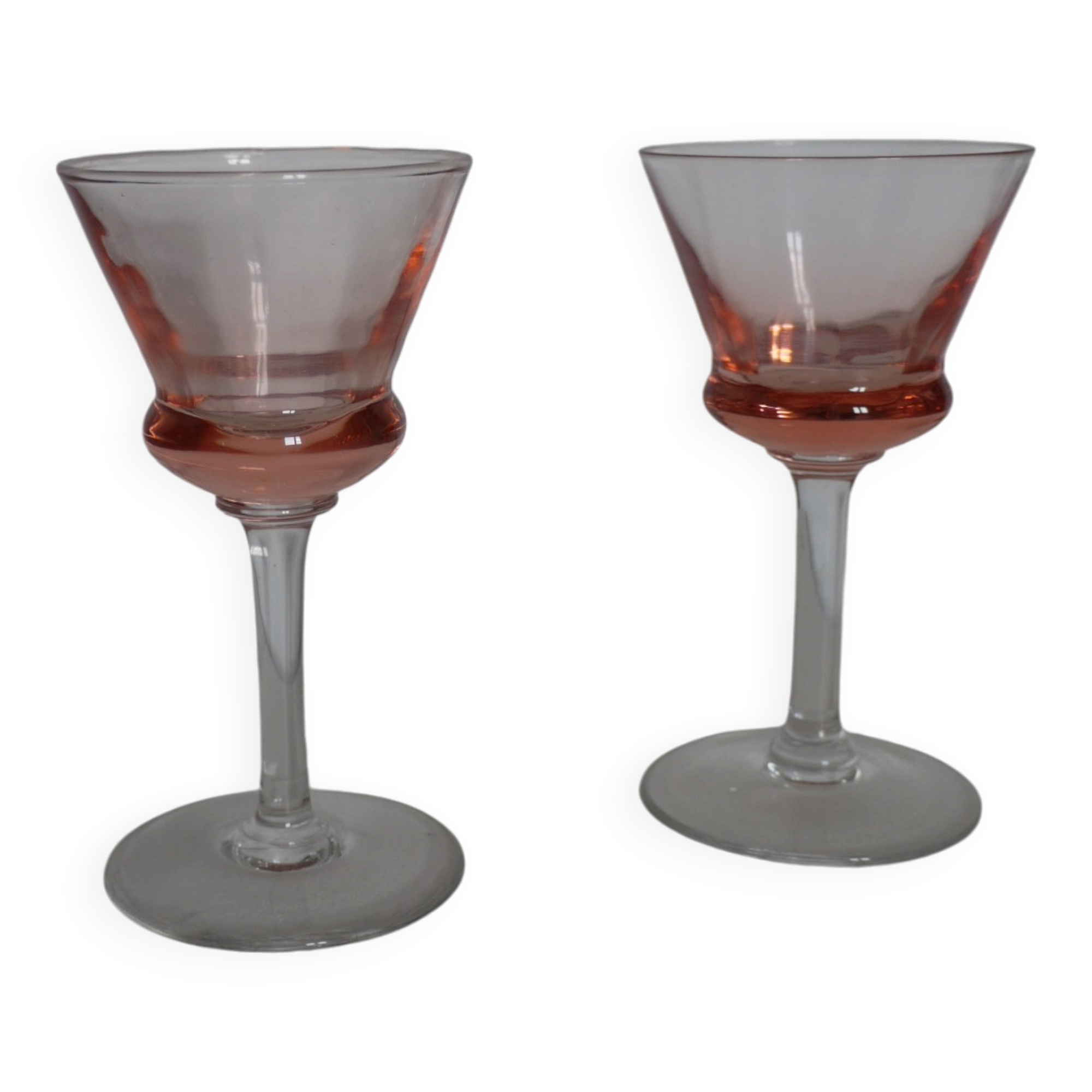 Lot de 2 verres à liqueur