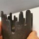 Candleholder made of cast iron, called Summit, Denmark 1970s