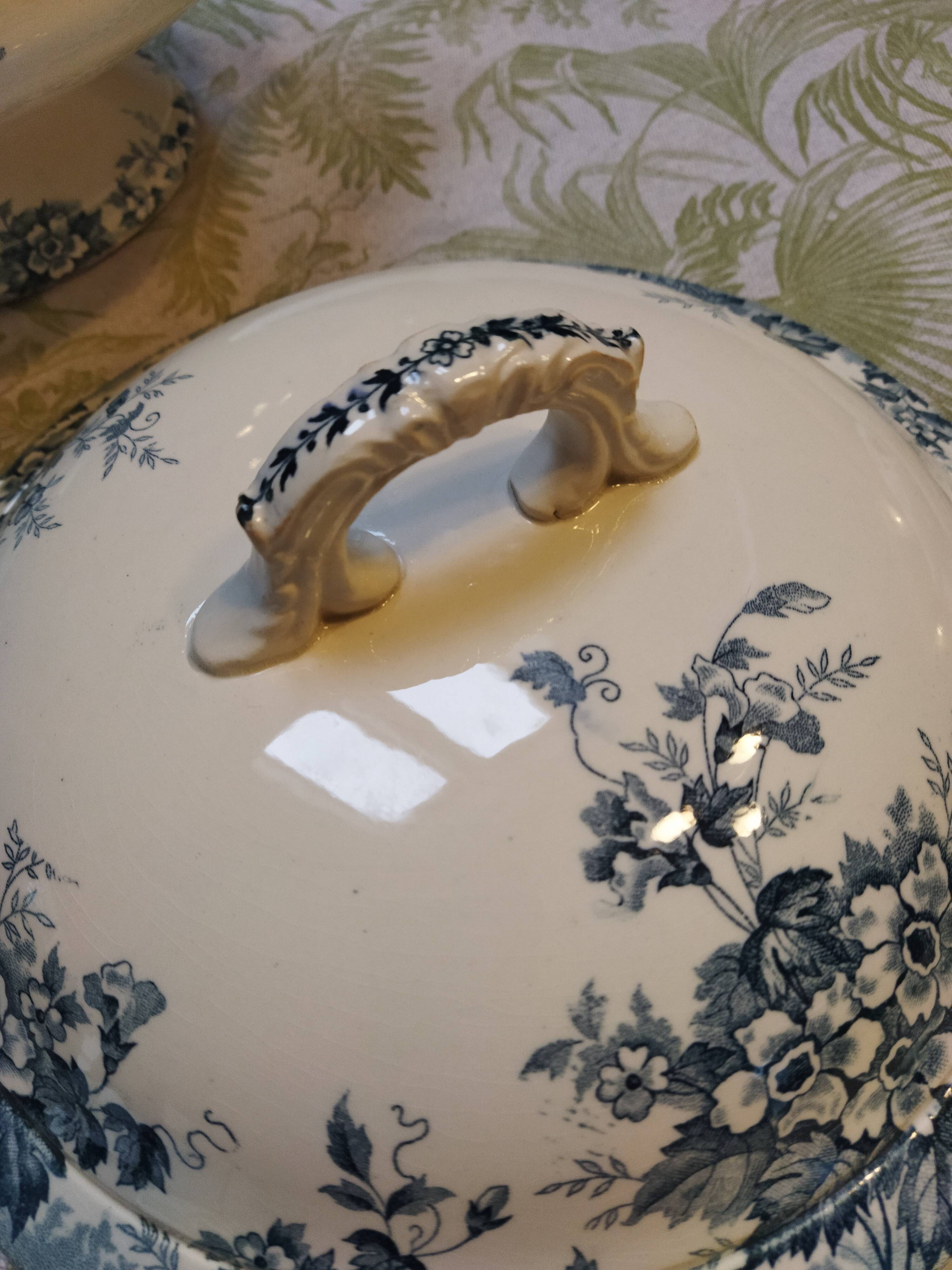 Souptureen or vegetable Saint Amand