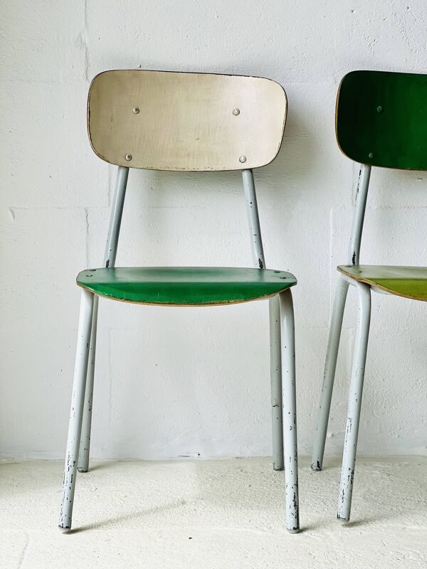 Chaises de bistrot, lot de quatre