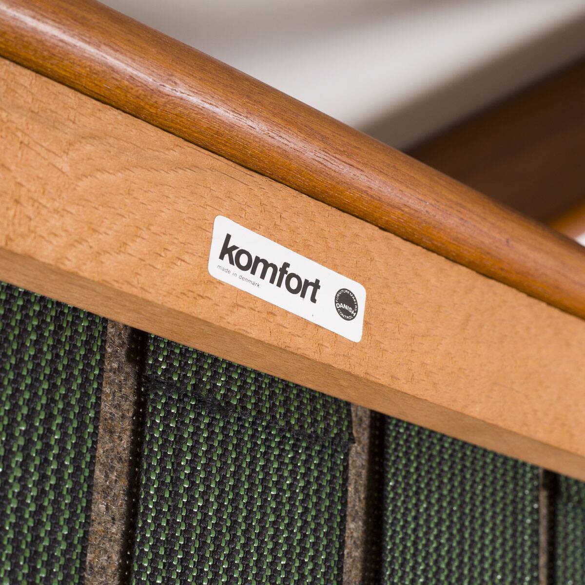 3 seater Mid-century Modern Teak sofa by Arne Wahl Iversen for Komfort