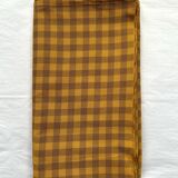 Bistro tablecloth, ocher tiles