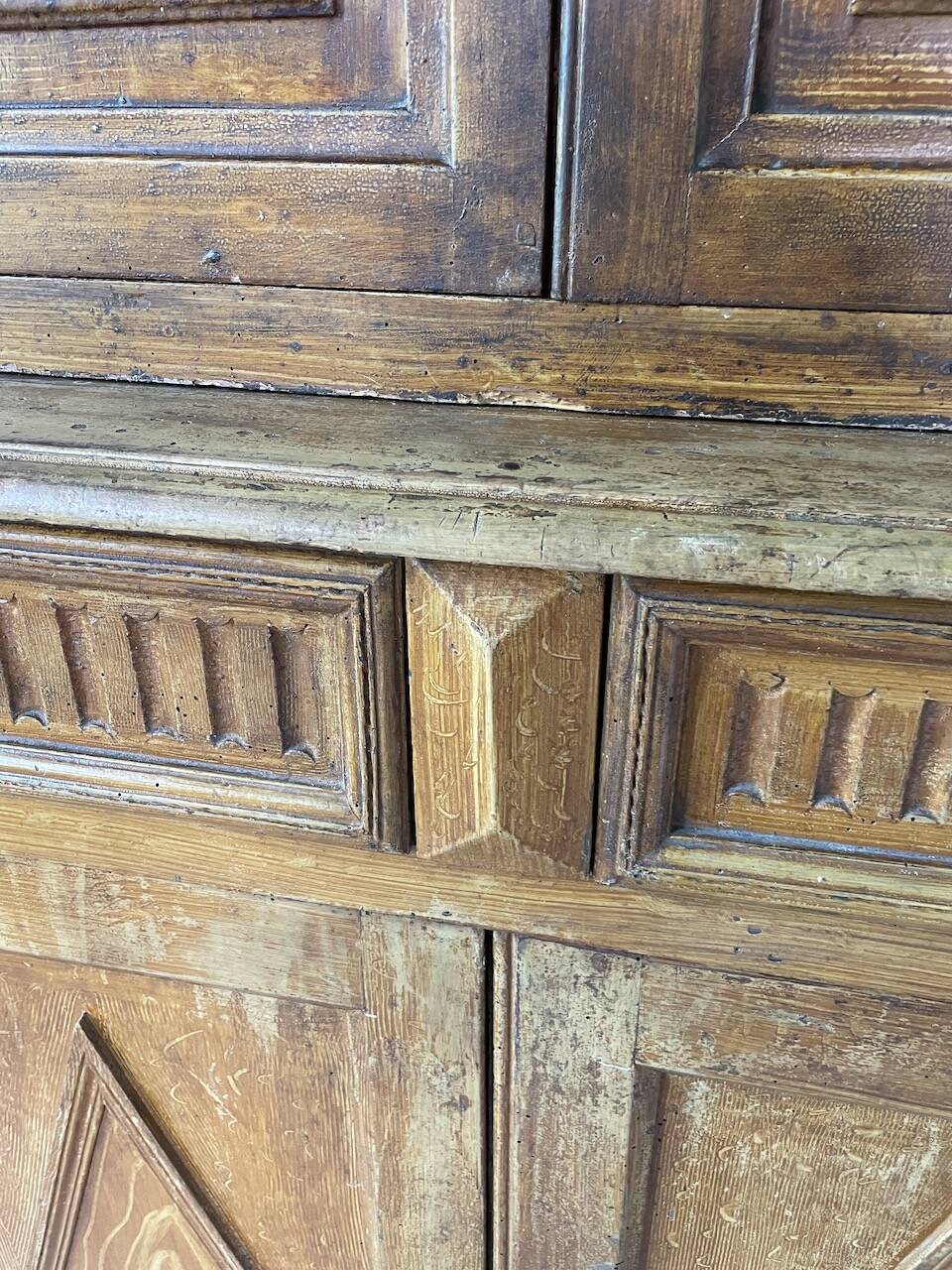 Two-body grocery cabinet, 1900