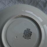 Set of 8 dessert plates Barcarolle, from Badonviller