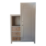 Asymmetrical Art Deco period wardrobe