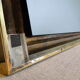 Brass mirror from the 1970's - 72cm x 86cm