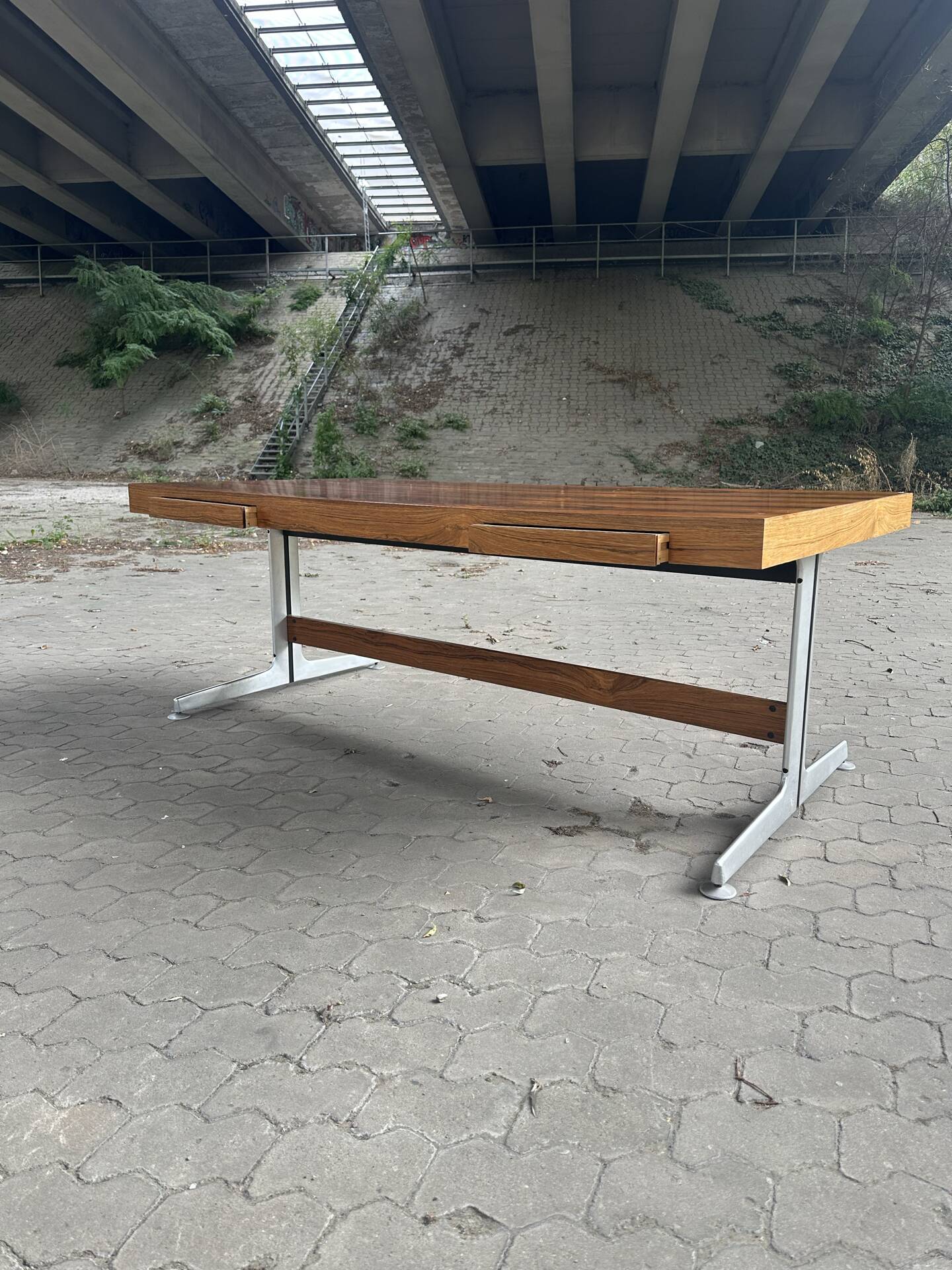 Executive desk in rosewood – Fabricius & Kastholm – Denmark – 1960
