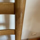 Ensemble de quatre chaises paillées