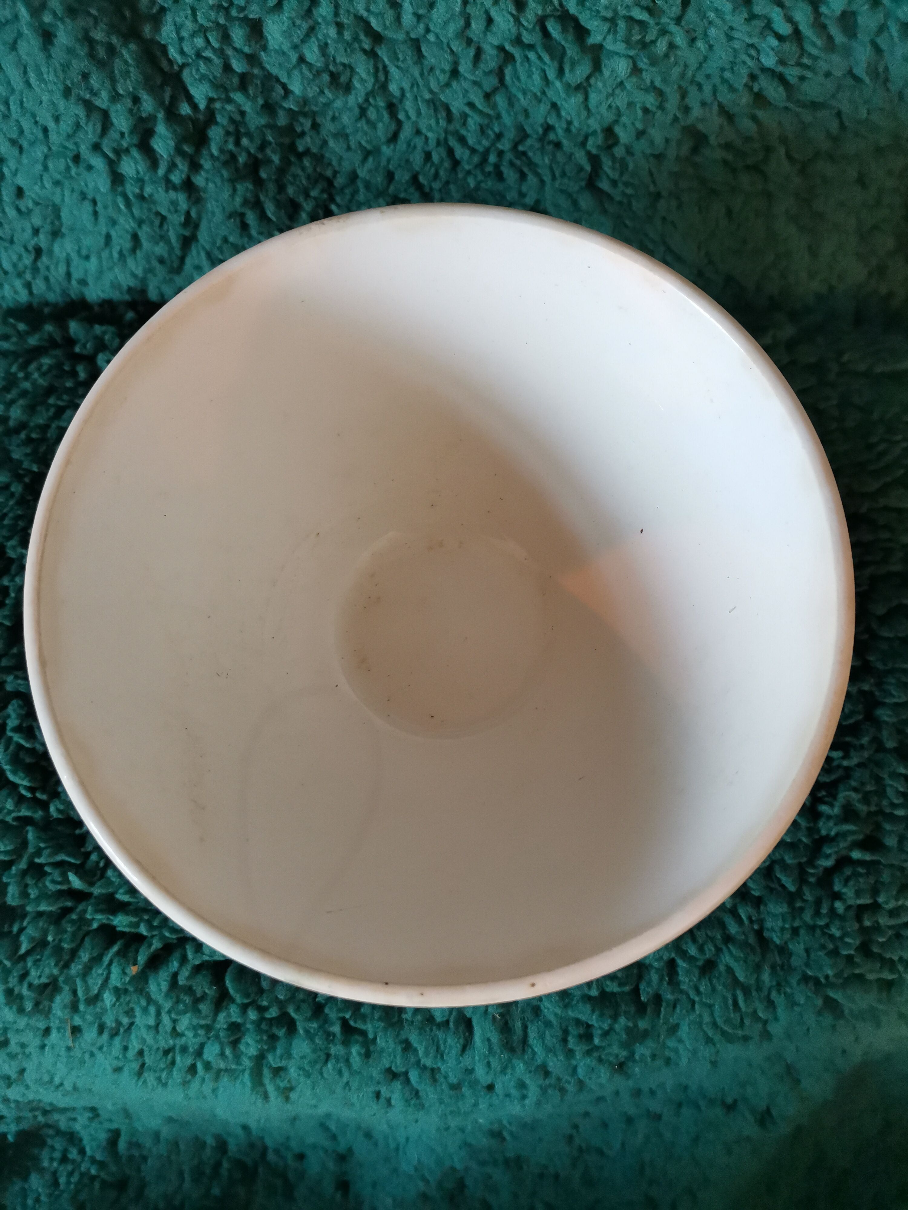 Old bowl Digoin pink red