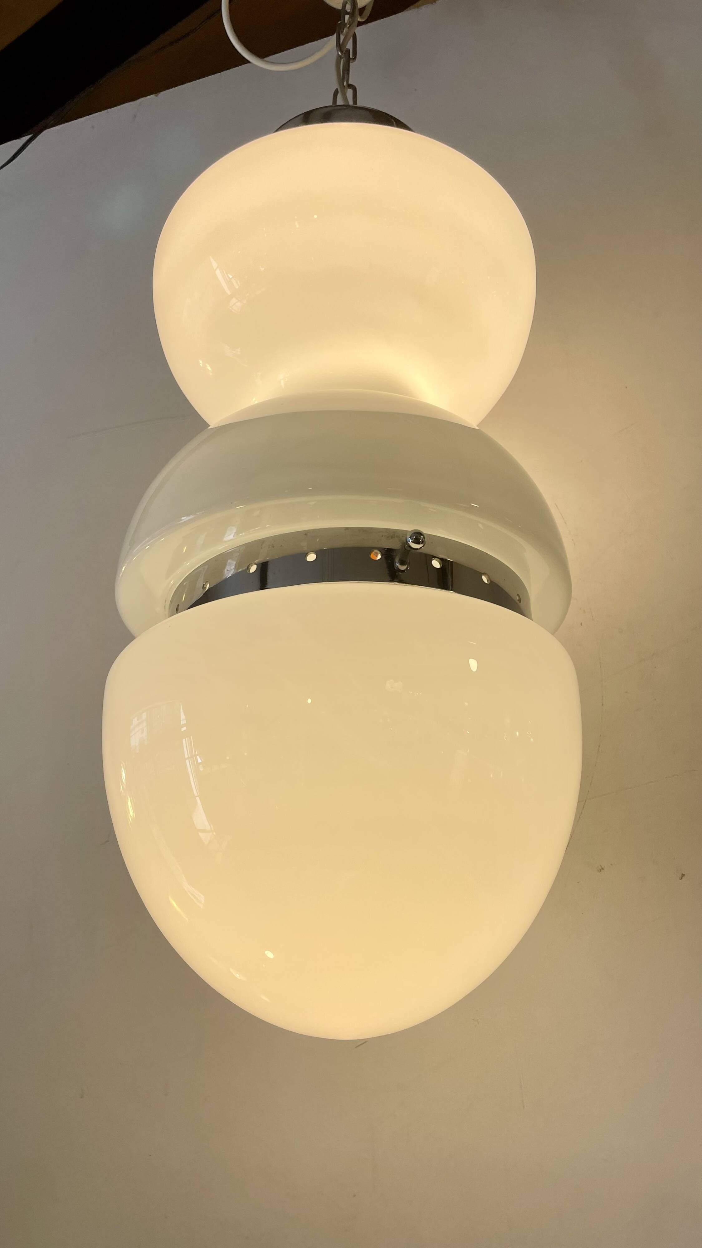 Space-Age Murano Pendant Light, Italy, 1970s
