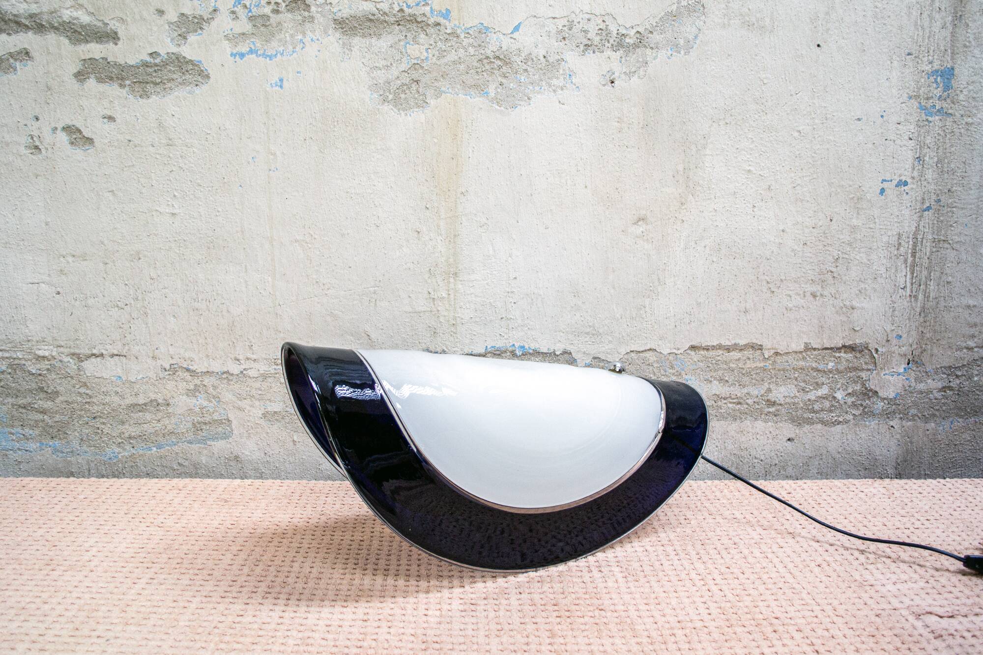 Italian Table Lamp in Murano Glass, 1980s