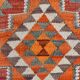 Vintage Burgundy Persian Kilim Runner Rug,, 98x235Cm