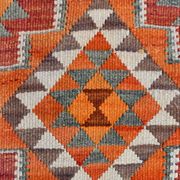 Vintage Burgundy Persian Kilim Runner Rug,, 98x235Cm