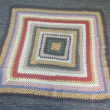 Vintage crocheted blanket