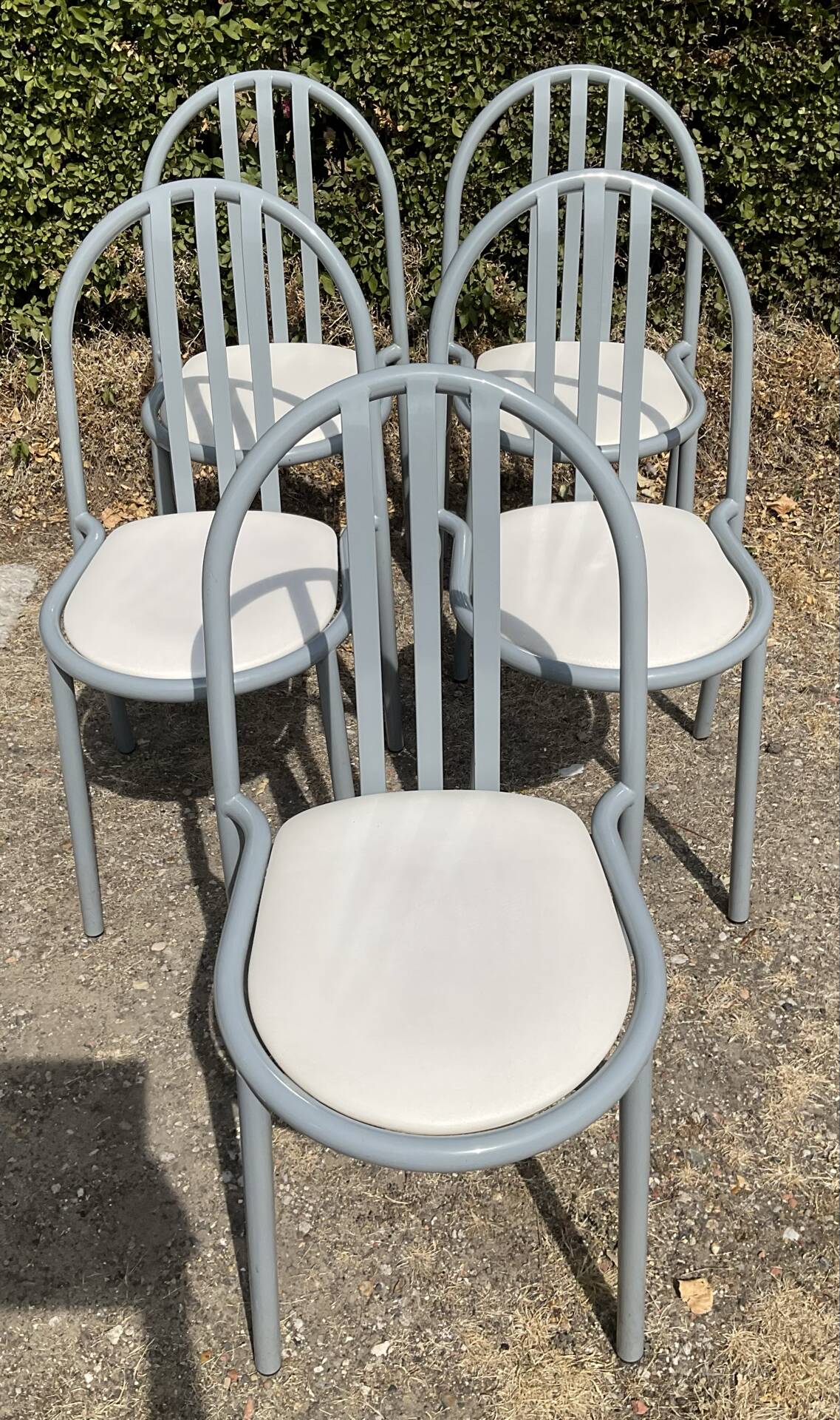 Ensemble Robert Mallet Stevens table à manger et 5 chaises