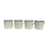 Tasses à café porcelaine