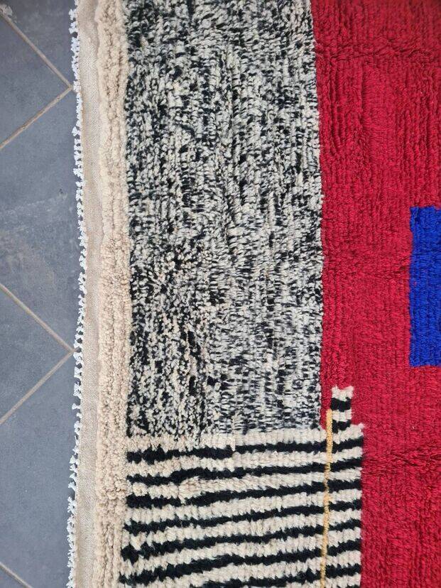 Natural Wool Moroccan Berber Carpet 200cmx300cm