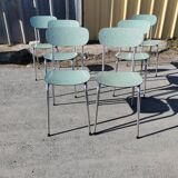 6 Chairs formica mint year 60