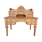 Louis XVI style walnut desk
