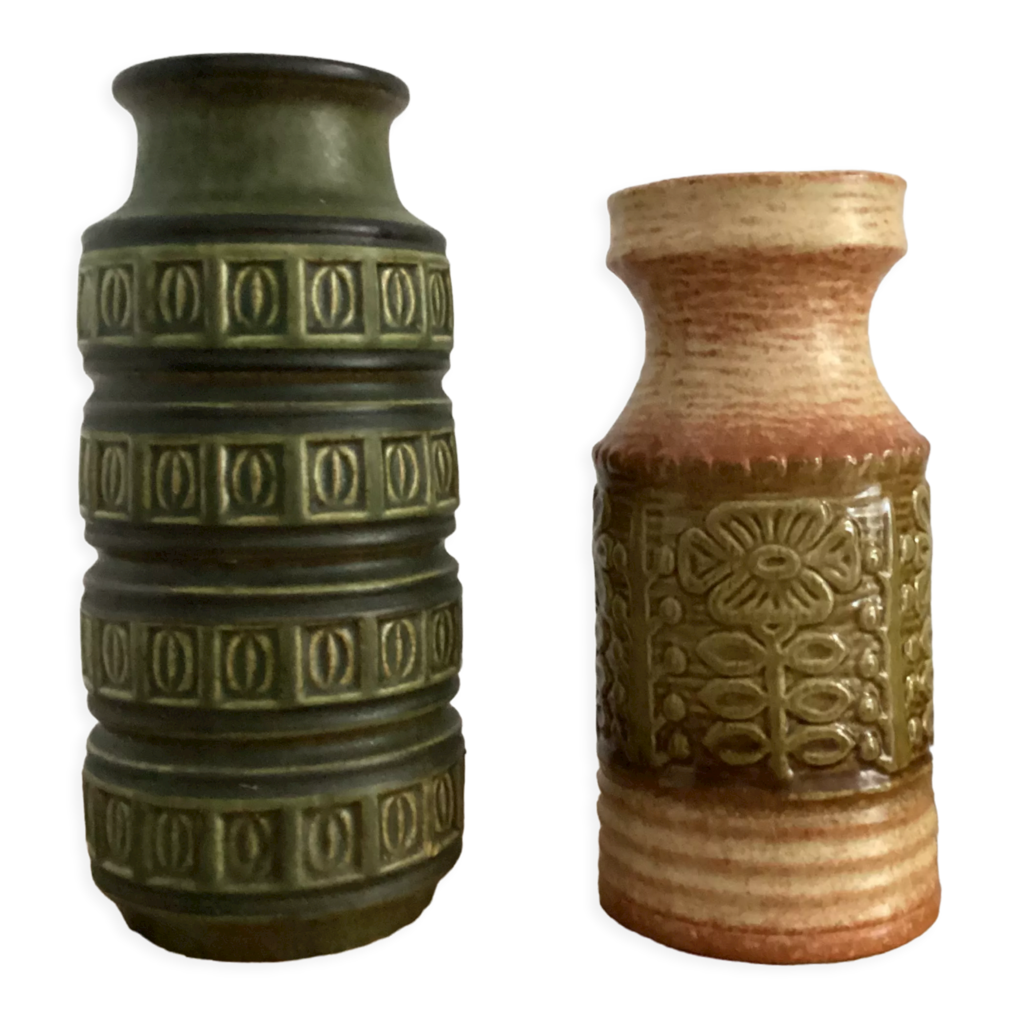 2 vases West Germany