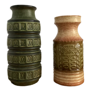 2 vases west germany