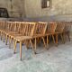 Lot de 50 chaises bistrot design scandinave
