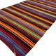 Organic Wool Tribal Kilim Rug