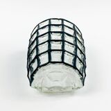 Mid-Century Glass Wall Light from Limburg, Germany, 1960s