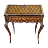 FORMER Office of Lady in marquetry 19th Napoleon III era