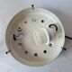 Cast glass ceiling lamp