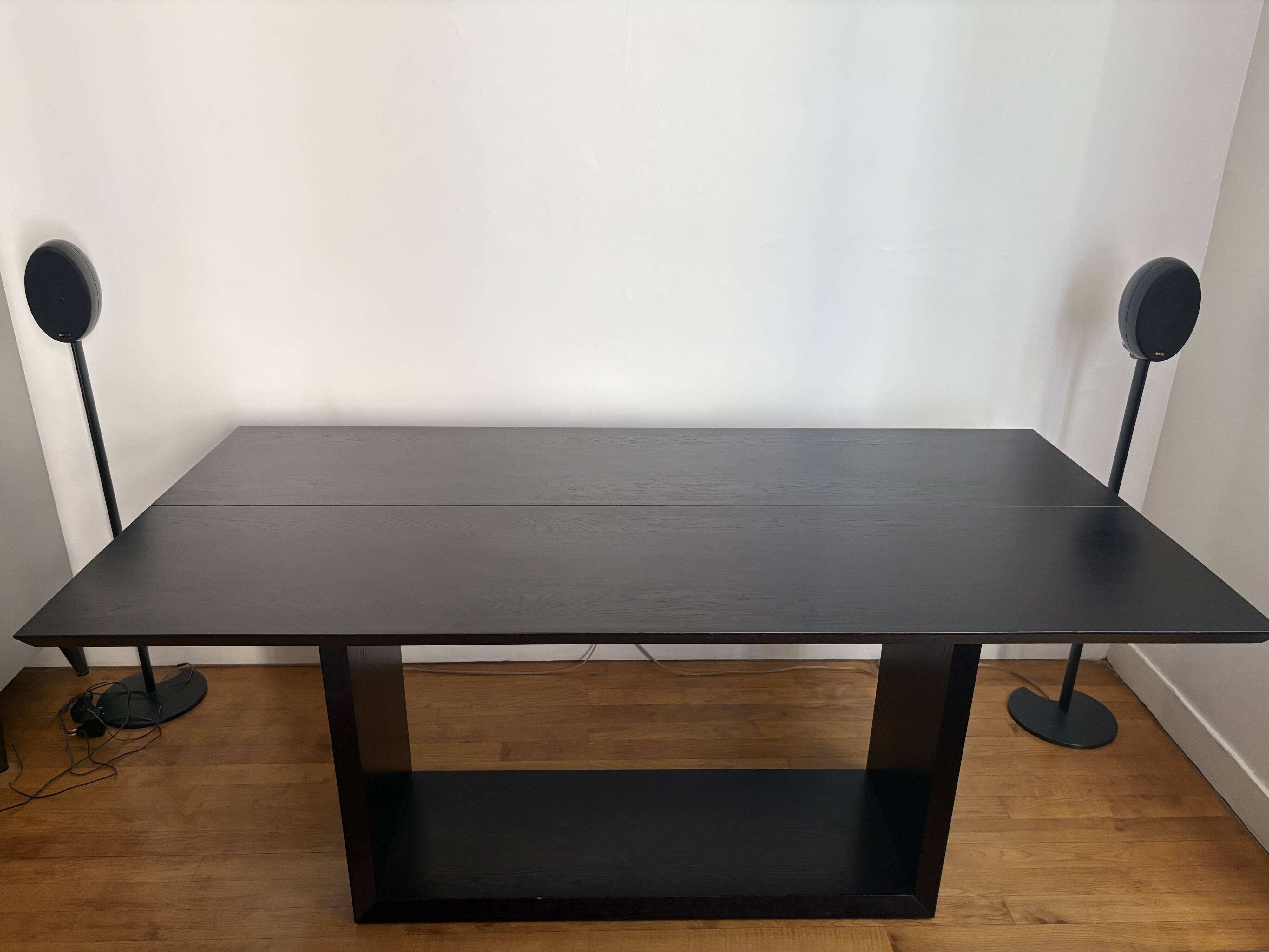 Extensible console / Table - Roche Bobois - Wenge finish
