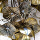 Henri Fernandez Applique or Ceiling Lotus Flower 106 cm