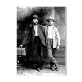 Photograph "Arthur Rimbaud and Paul Verlaine" Brussels, 1873 / 13 x 18 cm / B&W