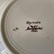 6 antique dessert plates in Sarreguemines earthenware
