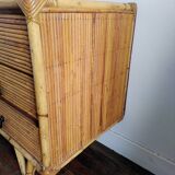 Commode en bambou, 1960