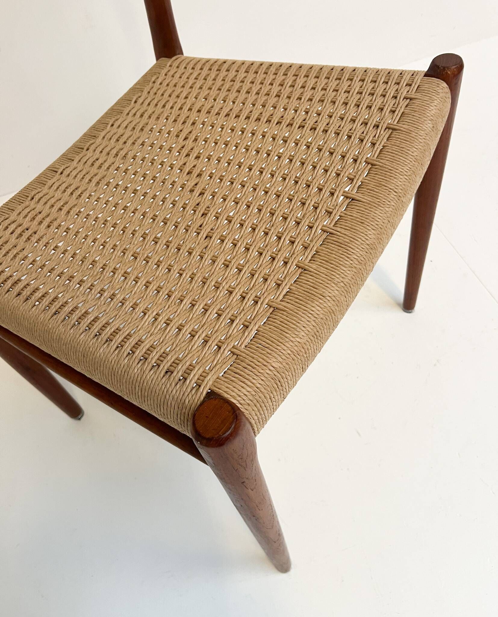 Restored Model 75 chair by Niels O. Möller, 1950s
